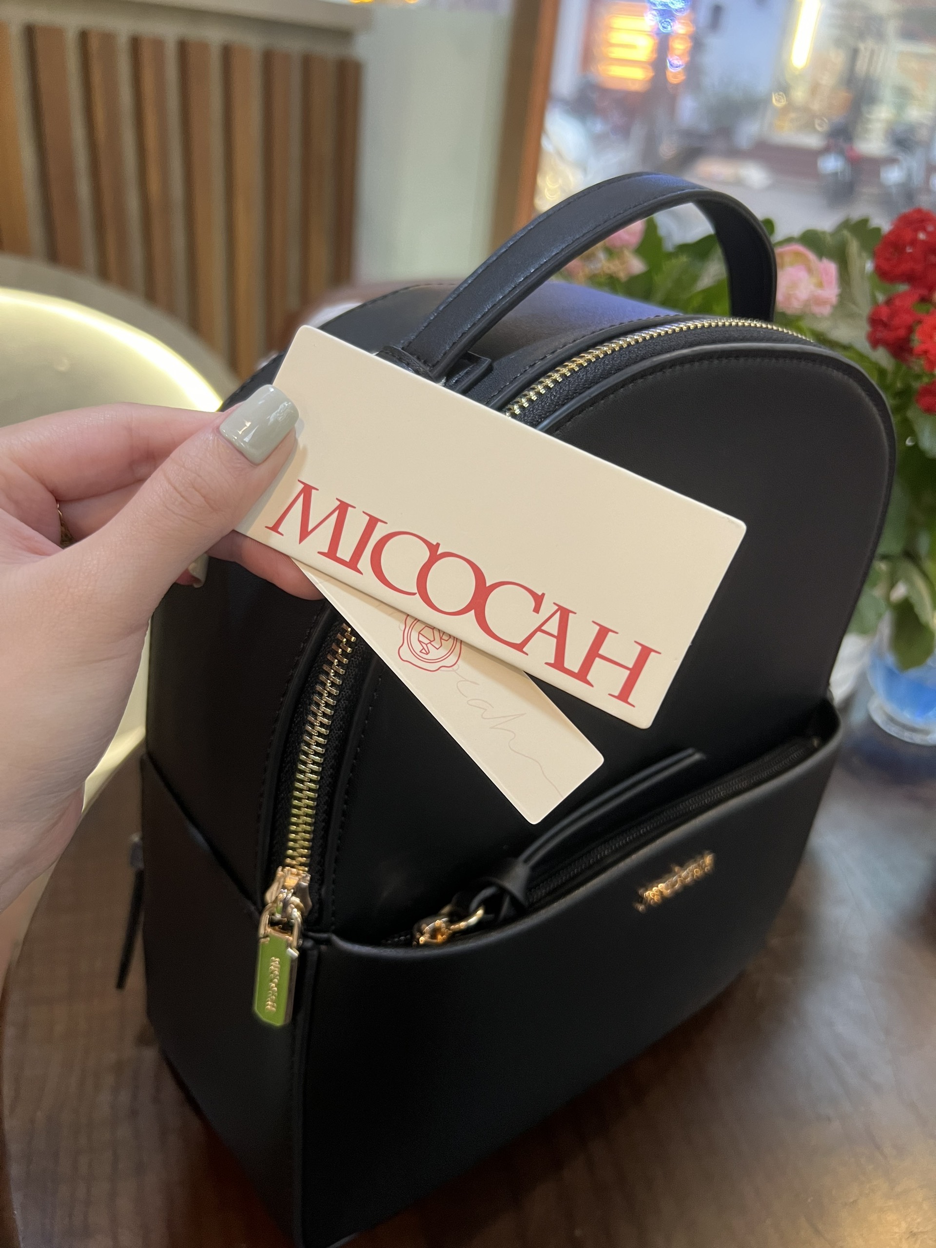 Mô tả Balo Nữ Mini Thời Trang MICOCAH Đi Học Đi Chơi Phong Cách Hàn Quốc Sang Chảnh MC19 (KÈM HỘP) - 10