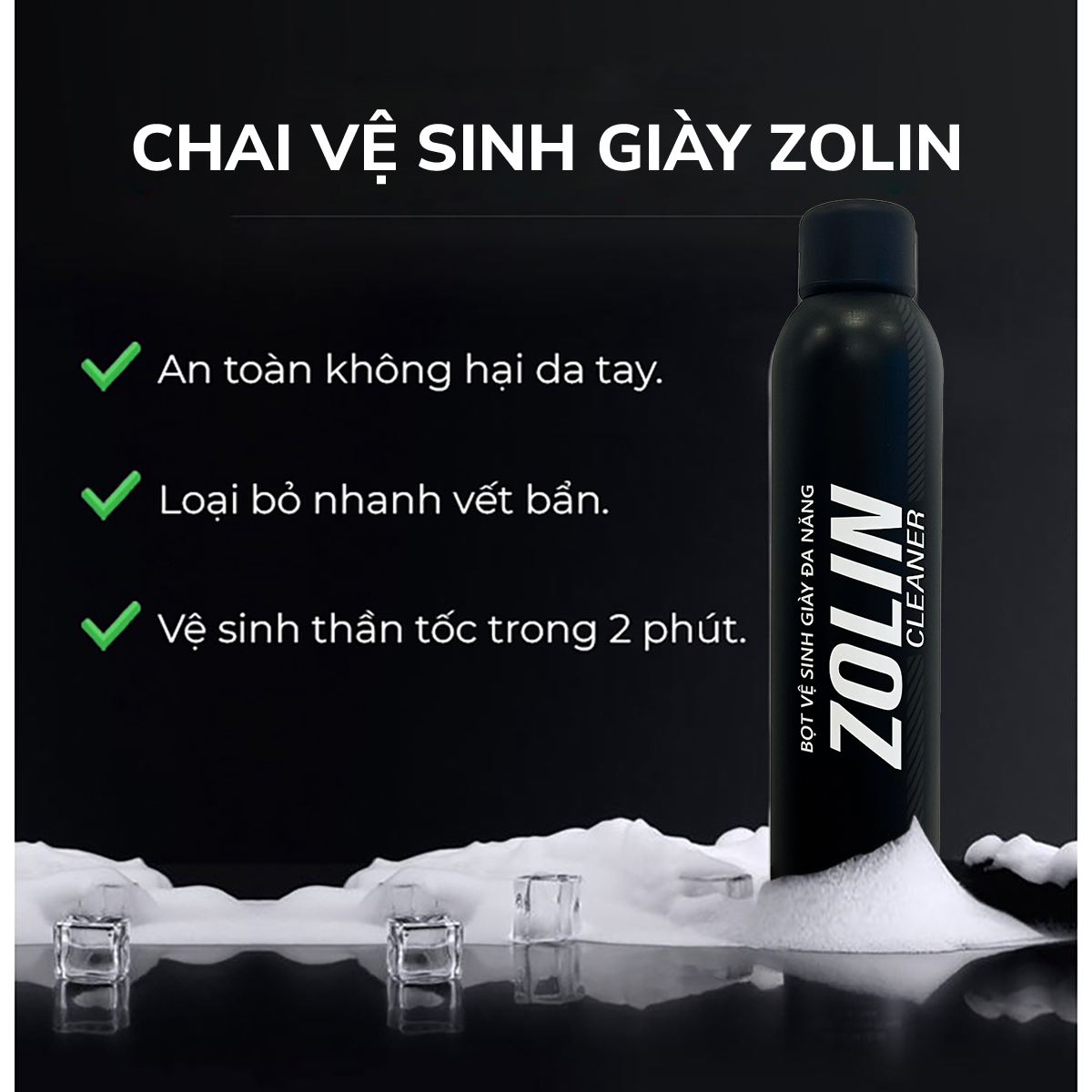 [HS GIFT] Chai Vệ Sinh Giày Zolin | Shopee Việt Nam