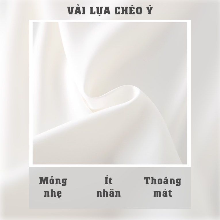 Mô tả Áo sơ mi nữ dài tay trắng, đen dáng suông giấu nút THOCA HOUSE sơ mi công sở vải lụa chéo mềm mịn - 1