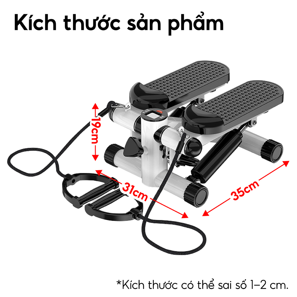 Mô tả BG - Máy Chạy Bộ Tại Chỗ MINI STEPPER MSP101 có dây kéo + đồng hồ - 6