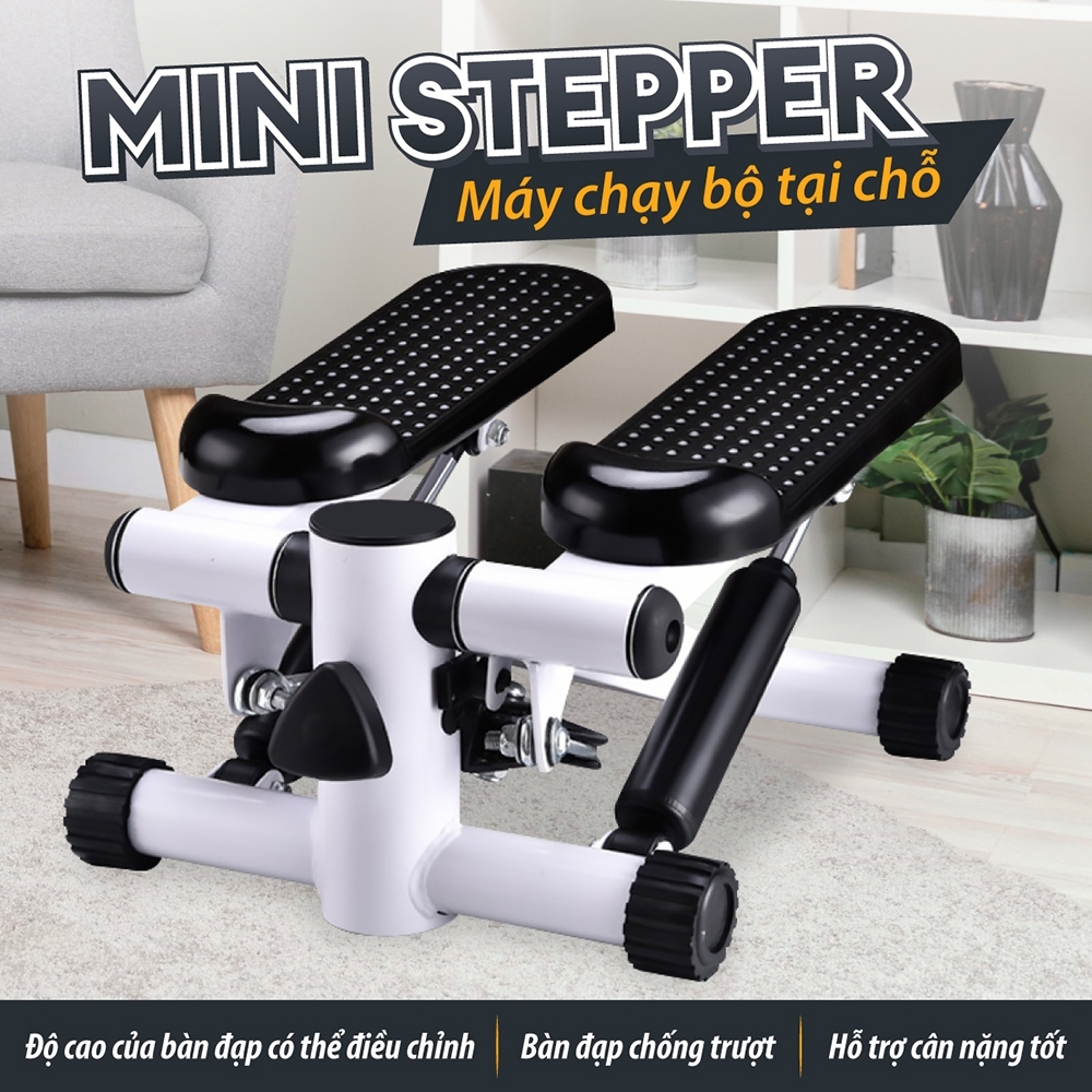 Mô tả BG-(Đọc Kỹ Mô Tả)Máy đạp bước nam nữ dùng tại nhà STEPPER MSP 100- TRẮNG máy đạp bước tại chỗ - 2