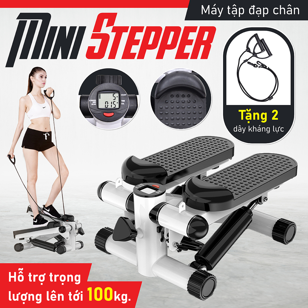 Mô tả B&G Máy chạy bộ SIDE STEPPER Máy Chạy Bộ Tại Chỗ, Máy tập cầm tay máy tập chạy bộ - 4