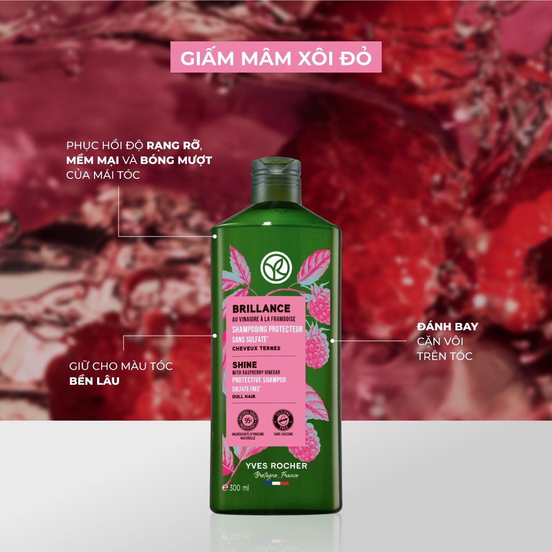 Dầu Gội Giữ Màu Tóc Nhuộm Yves Rocher