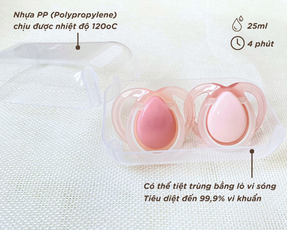 Mô tả Ty Ngậm Tommee Tippee Cho Bé Từ 0-6, 6-18, 18-36 Tháng (Vỉ Đôi) - Nhiều Mẫu - 6