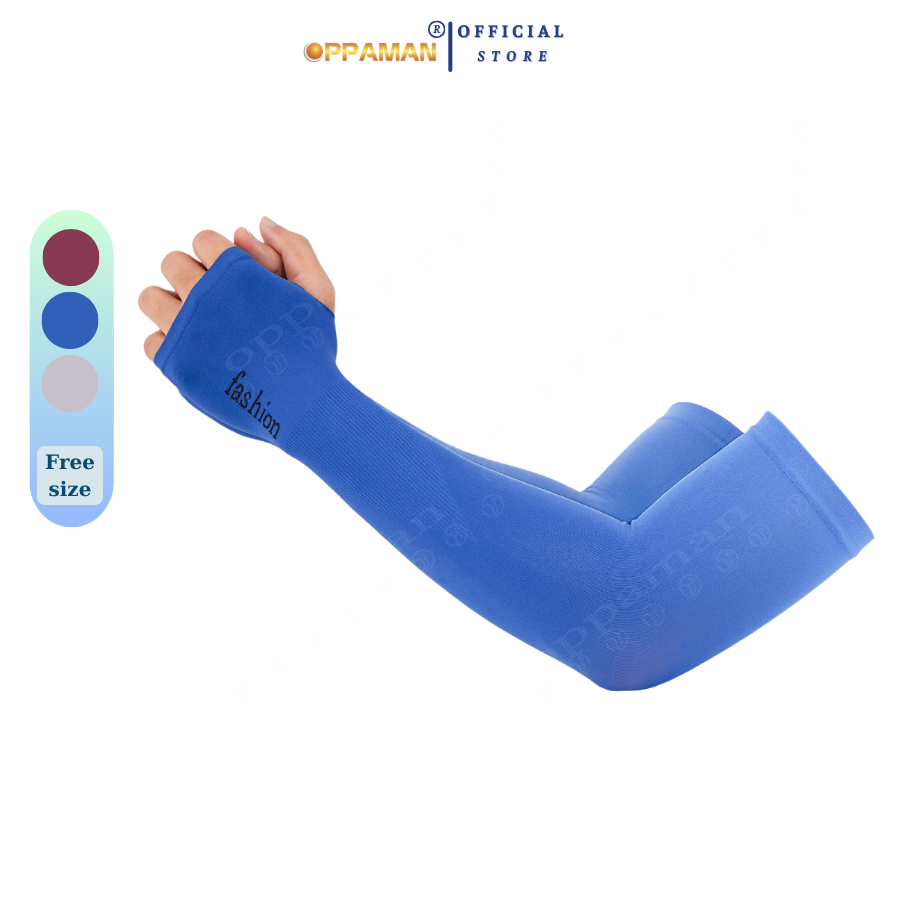 Mô tả Bao tay tất tay chống nắng xỏ ngón ống tay bảo vệ tay găng tay xỏ ngón mềm chống UV OGT1 OPPAMAN - 4