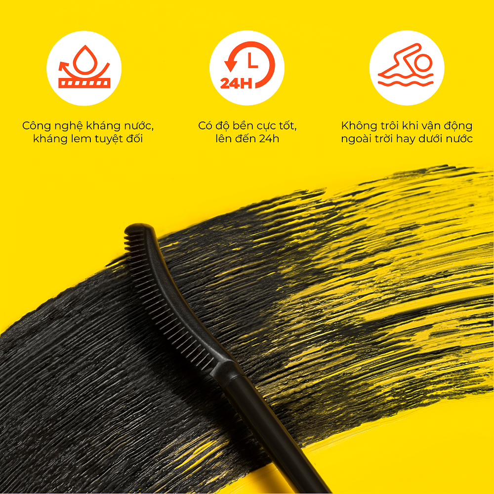 Mô tả Combo LEMONADE Chuốt mi tơi dài lâu trôi SoaringMascara 6ml và Kẹp mi cong lâu Curler 22g - 5