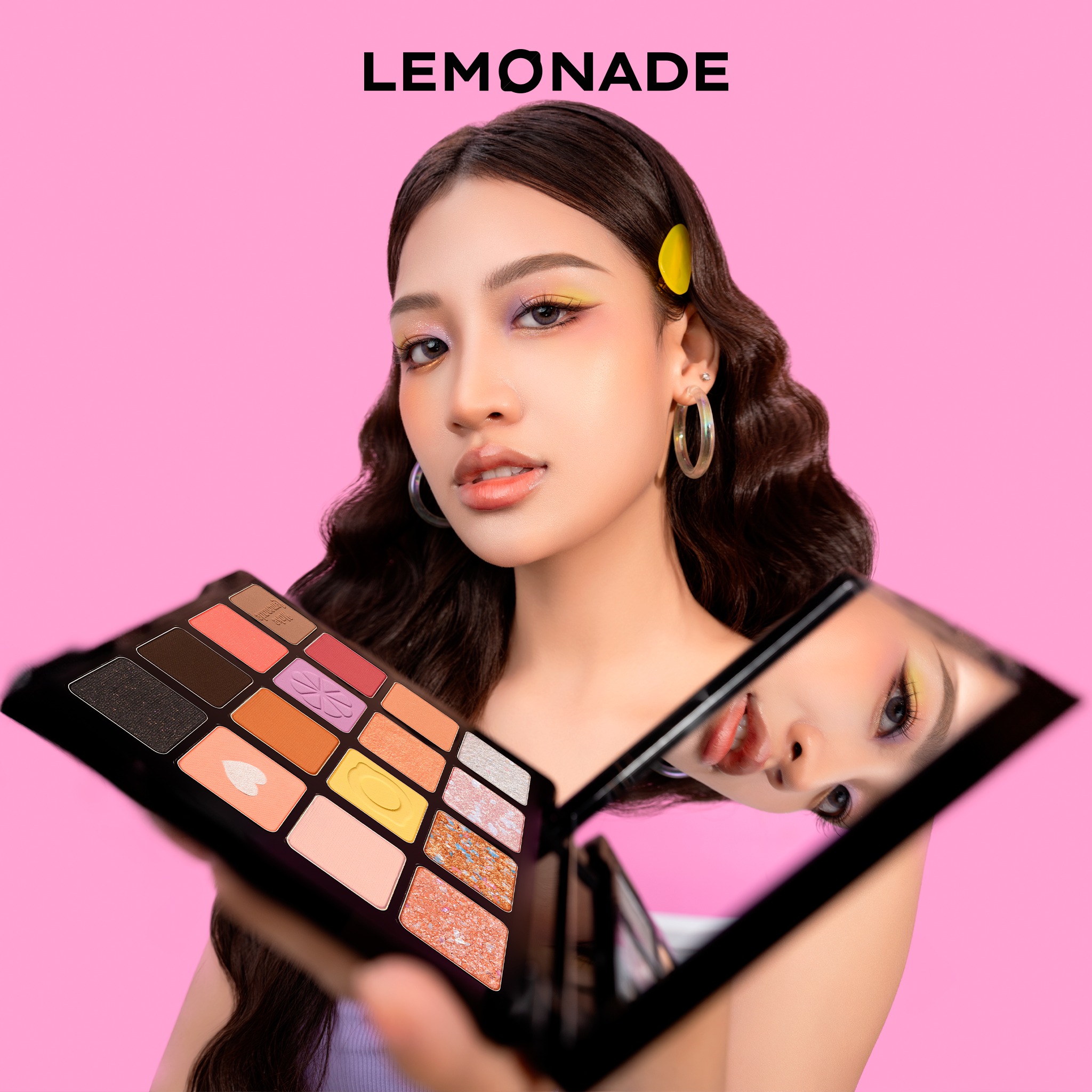 Mô tả Bảng phấn mắt LEMONADE AESTHETIC Eyeshadow Palette Version 2 20.8g - 2