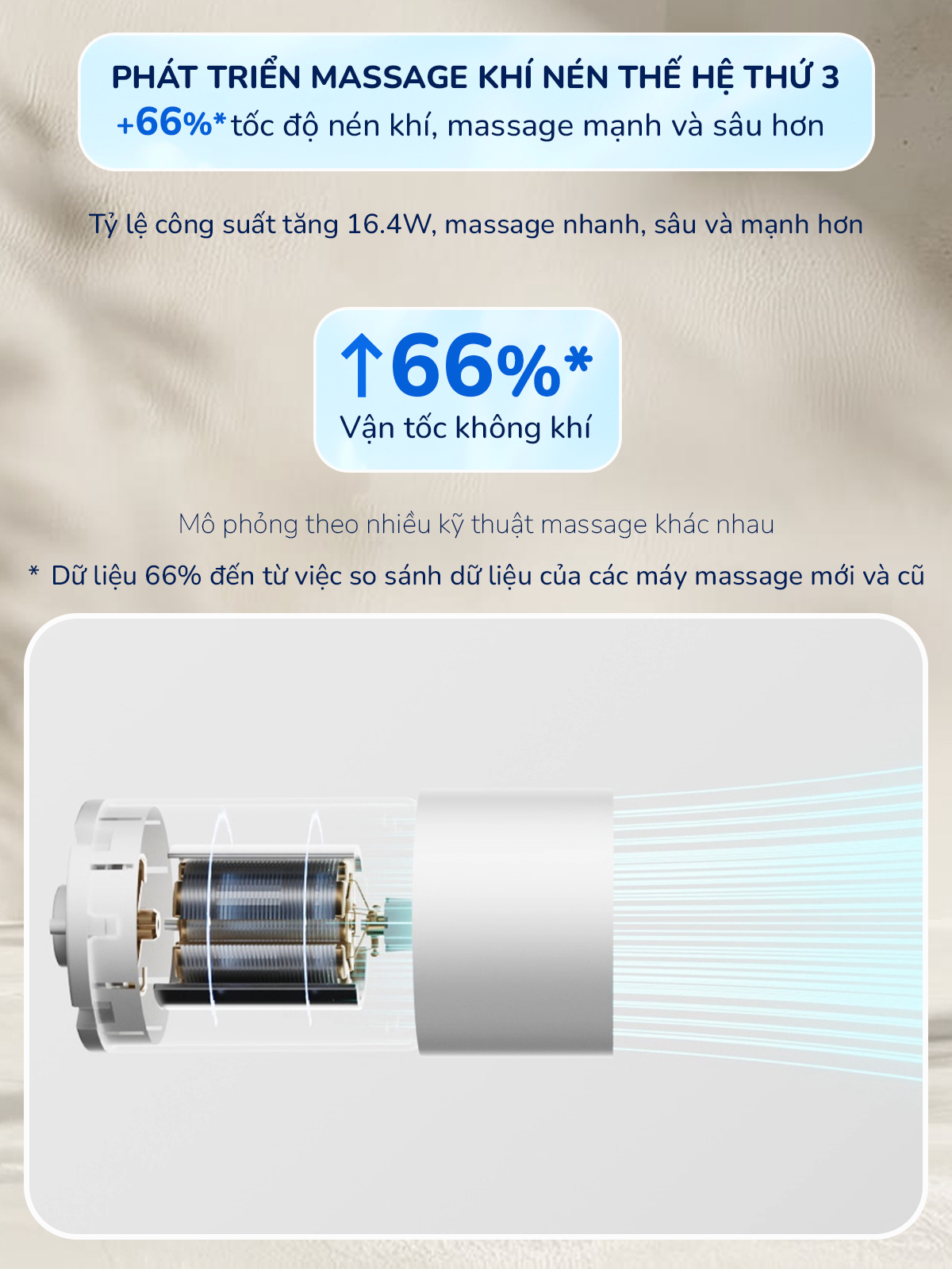 Mô tả Máy Massage Bắp Chân BUMAS M5 - Massage Kết Hợp Chườm Nóng Bấm Huyệt Giải Tỏa Đau Nhức Vùng Bắp Chân - 5