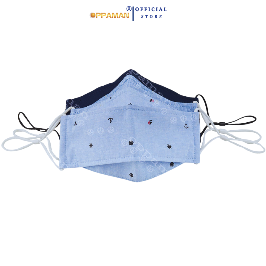 Mô tả Khẩu trang vải chống nắng cotton cao cấp chống tia uv siêu mát xịn dễ thở OKT3 OPPAMAN - 1