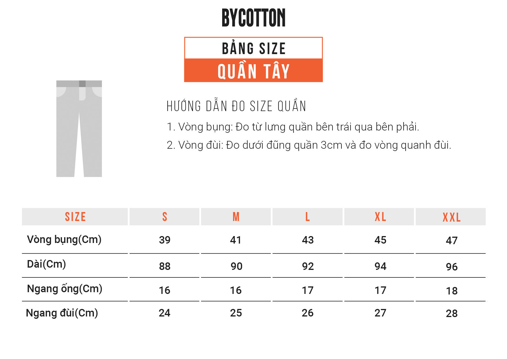 Mô tả Quần Tây Dài Nam By Cotton Cao Cấp Trousers Slimfit Multi Color - 10