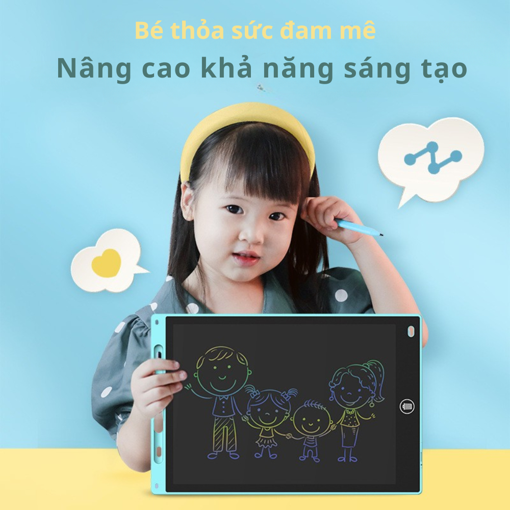 Bảng viết tự xóa cho bé