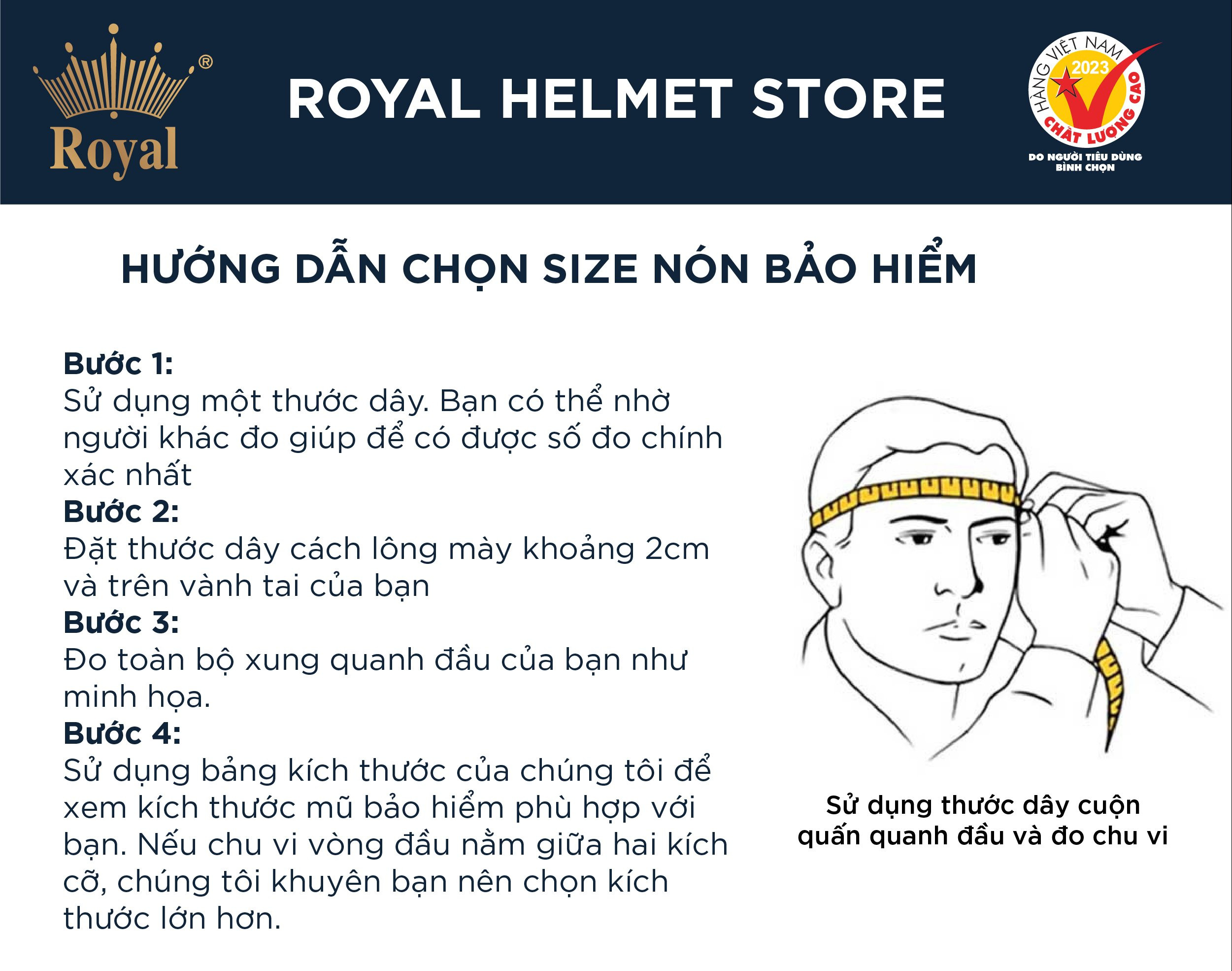 Mô tả Mũ Bảo Hiểm Nửa Đầu Kính Âm Royal Helmet M239 Trơn, Nón Bảo Hiểm 1/2 Royal Hàng Chính Hãng Bảo Hành 1 Năm Hợp Nam Nữ - 3