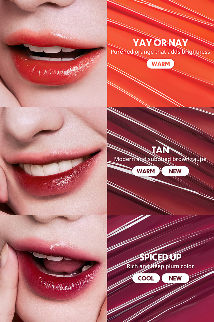 Son tint 3CE Lazy Pop Lip Stain 4.5g lên môi chuẩn sắc màu không trôi ...