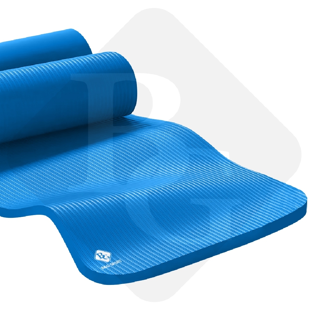 Mô tả BG - Thảm Tập Yoga Chống Trượt  cao su nguyên khối NBR 15MM Cao Cấp chống trơn trượt loại xịn - 11