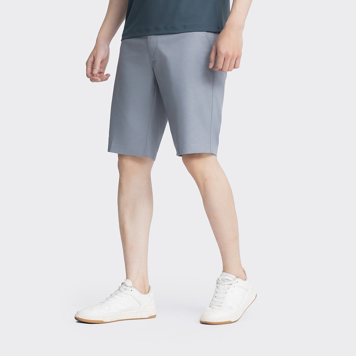 Mô tả Quần Short kaki Nam INSIDEMEN Bamboo Regular Fit thoải mái, khỏe khoắn, trẻ trung - ISO023AZ - 3