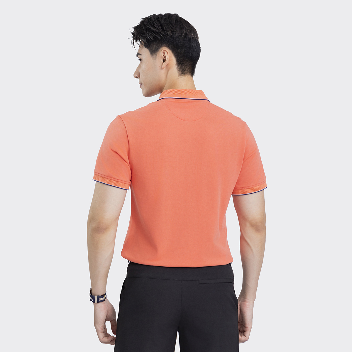 Mô tả Áo Polo Nam Tay Ngắn INSIDEMEN Regular Fit Freezing Polyamide Mát Lạnh Co Giãn Nhiều Màu IPS058AZ - 1