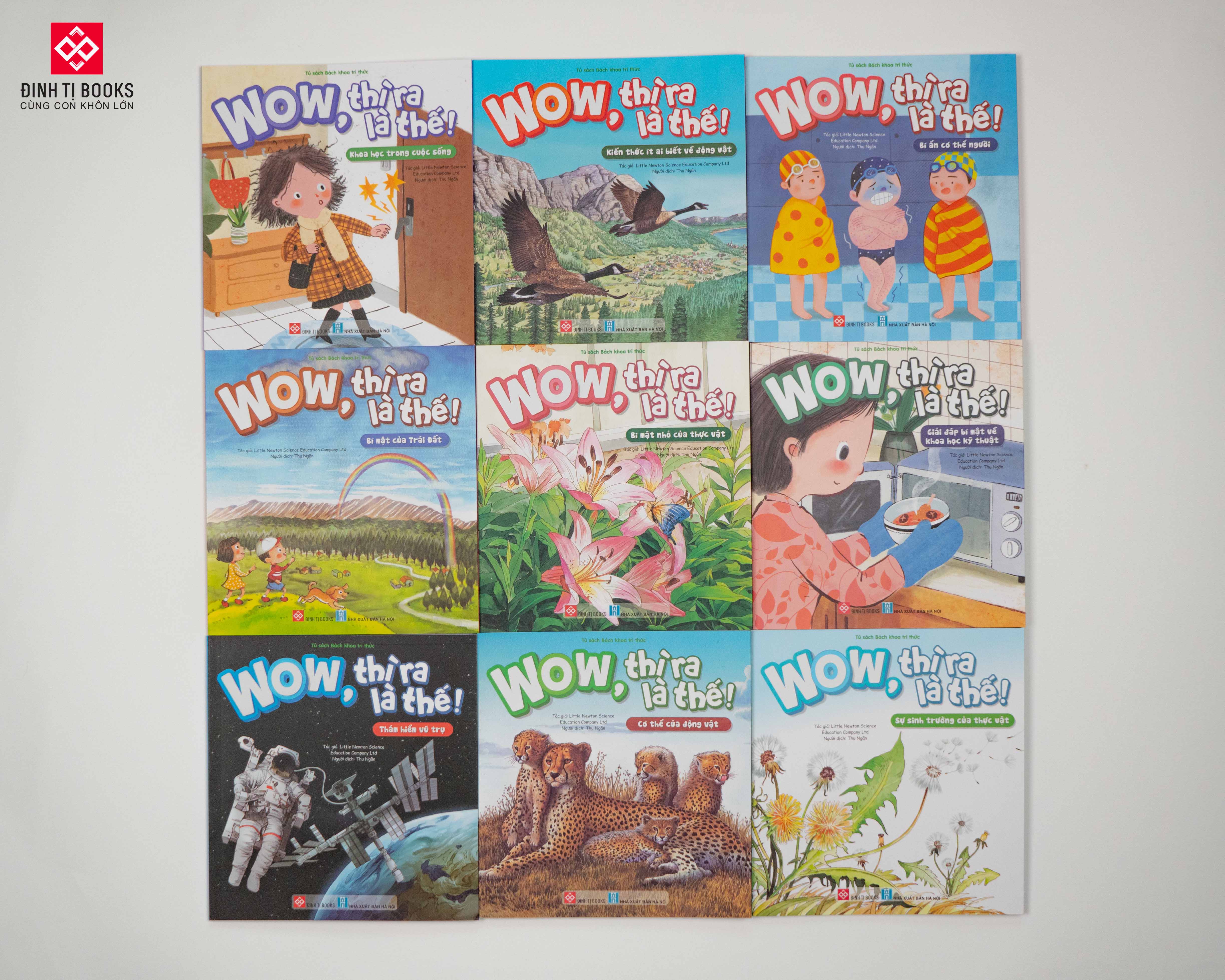 Mô tả Sách - Wow, thì ra là thế - Khám phá khoa học cho trẻ từ 6 - 12 tuổi - Đinh Tị Books - 1