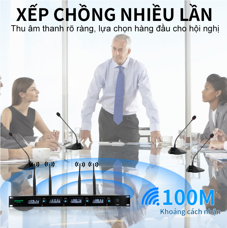 RAYHAYES Micro Không Dây MICRO CỔ NGỖNG ĐỘ NHẠY CAO,micro phát biểu cao ...