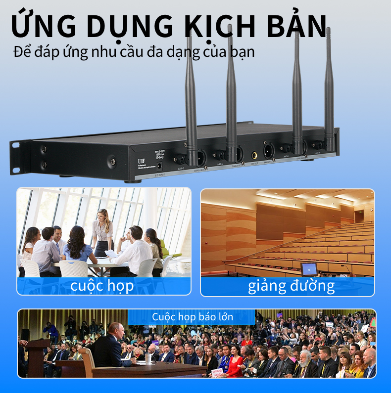 RAYHAYES Micro Không Dây MICRO CỔ NGỖNG ĐỘ NHẠY CAO,micro phát biểu cao ...