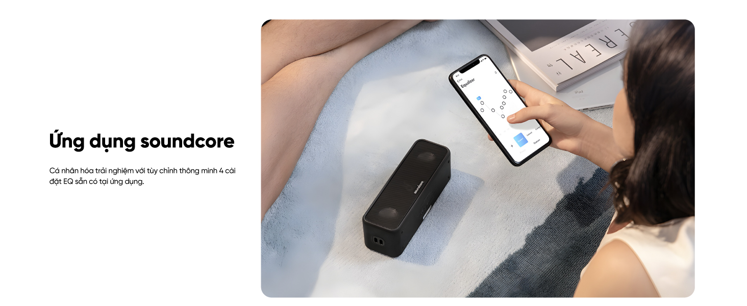 Mô tả Loa bluetooth soundcore 3 | Chống nước IPX7 | 24h phát nhạc liên tục - 6