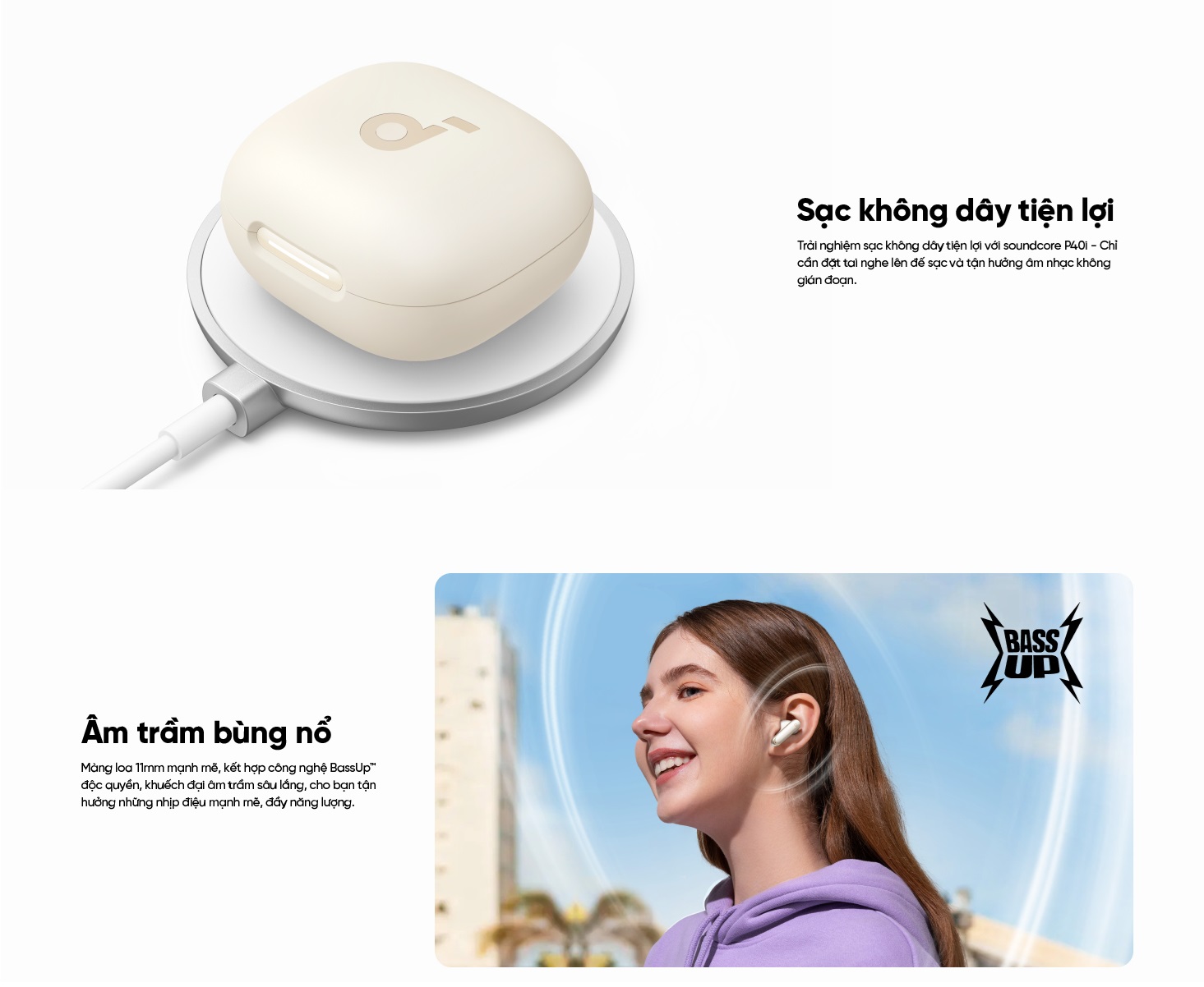 Mô tả Tai nghe không dây soundcore P40i | Chống ồn chủ động ANC | Pin siêu khủng | Đàm thoại vượt trội - 4