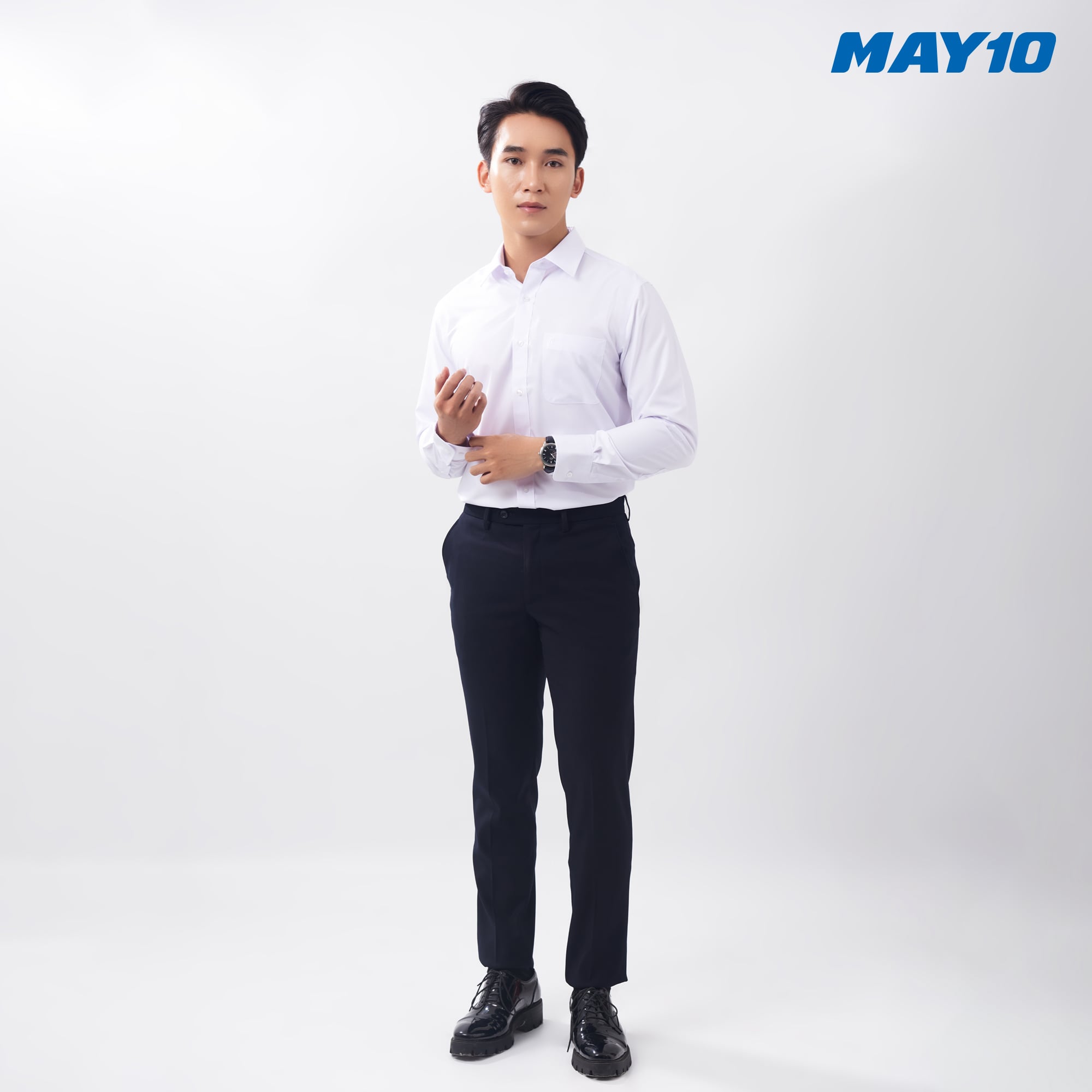 Mô tả Áo sơ mi nam dài tay May 10 ( Back to school) - 1