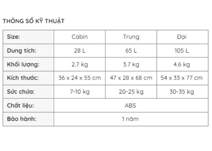 Mô tả Vali kéo Liniar KAMILIANT by American Tourister Mỹ - 1