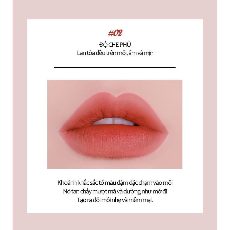 Mô tả Son Kem Lì Mờ Vân Môi HOLIKA HOLIKA Butter Blur Tint 4g Daily Beauty Official - 1