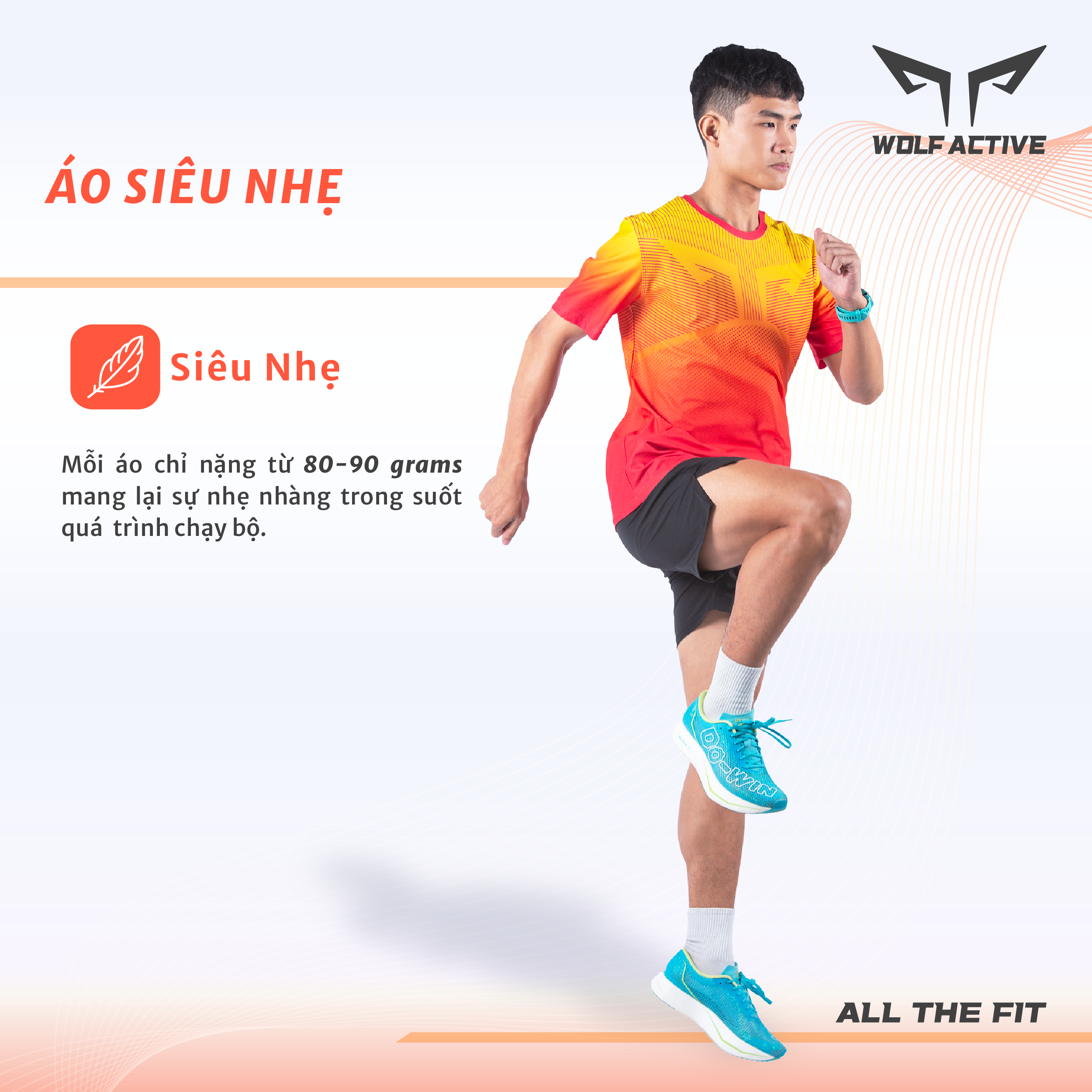 Áo chạy bộ siêu nhẹ