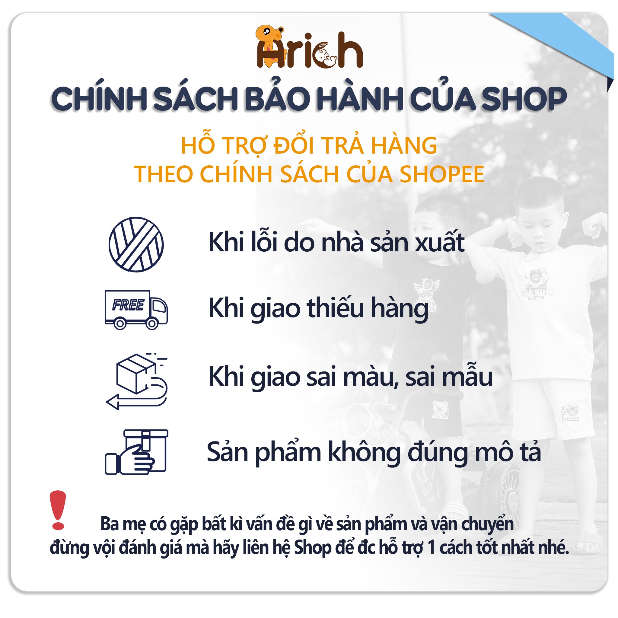Mô tả Ba lỗ thông hơi vải sợi tre họa tiết đáng yêu cho Bé size từ 6 tháng-5 tuổi - 3