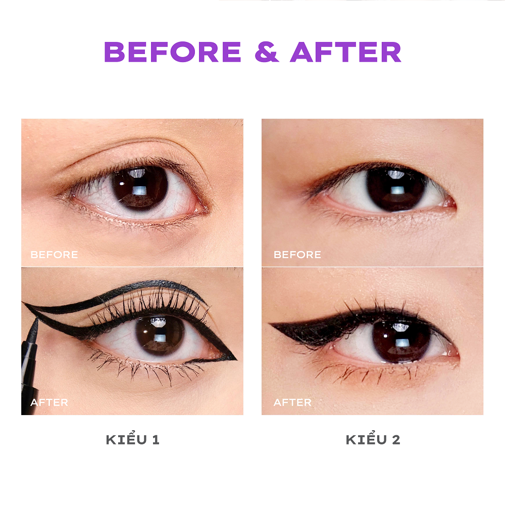 Mô tả Bút kẻ mắt LEMONADE Eyeliner SuperNatural 1g - 5