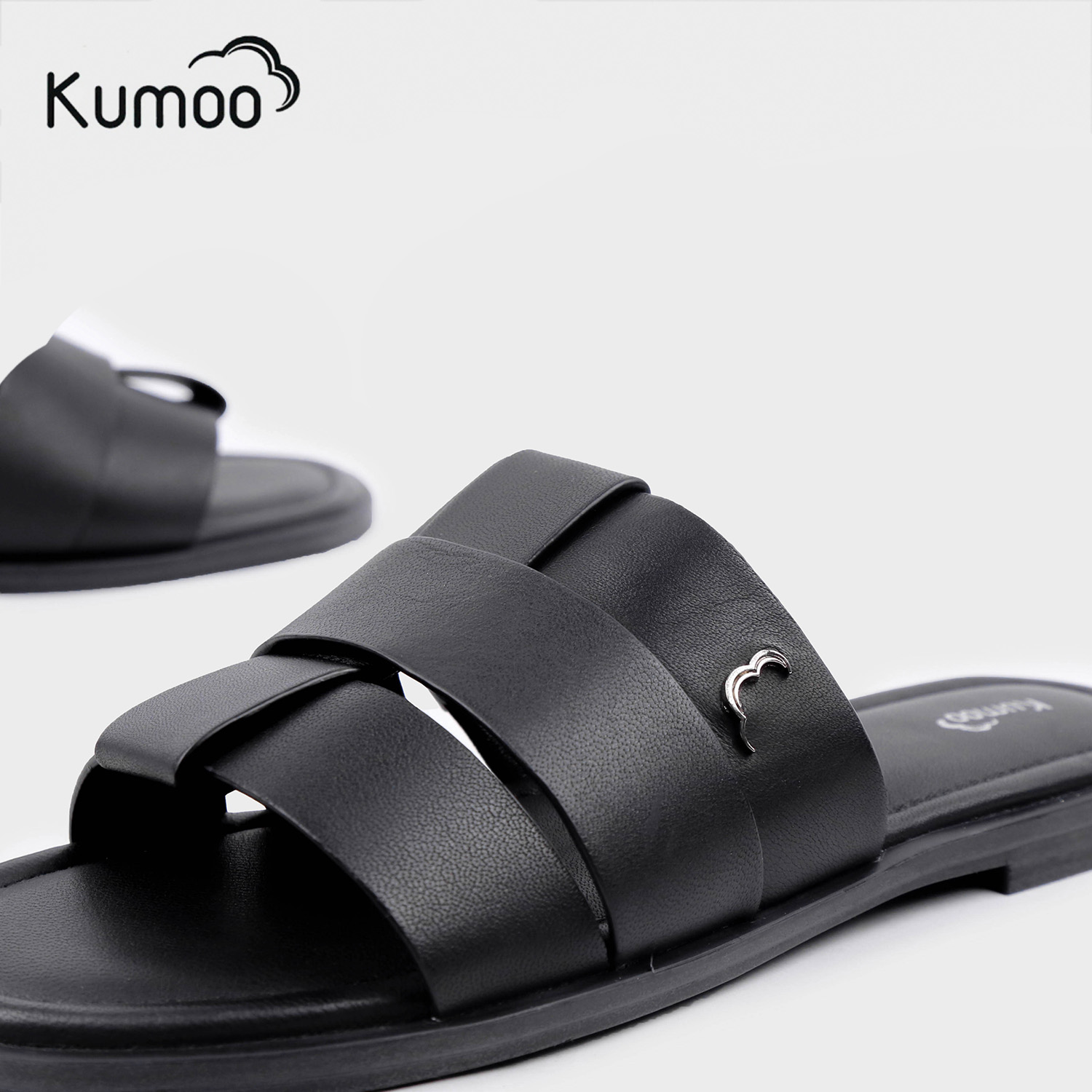 Chi tiết Dép KUMOO Da Thật