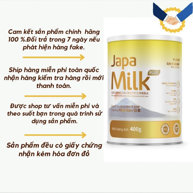 Mô tả Mua 2 tặng 1 sữa Japa Milk giúp con phát triển toàn diện, tăng cân , tăng chiều cao Japa kids - 1