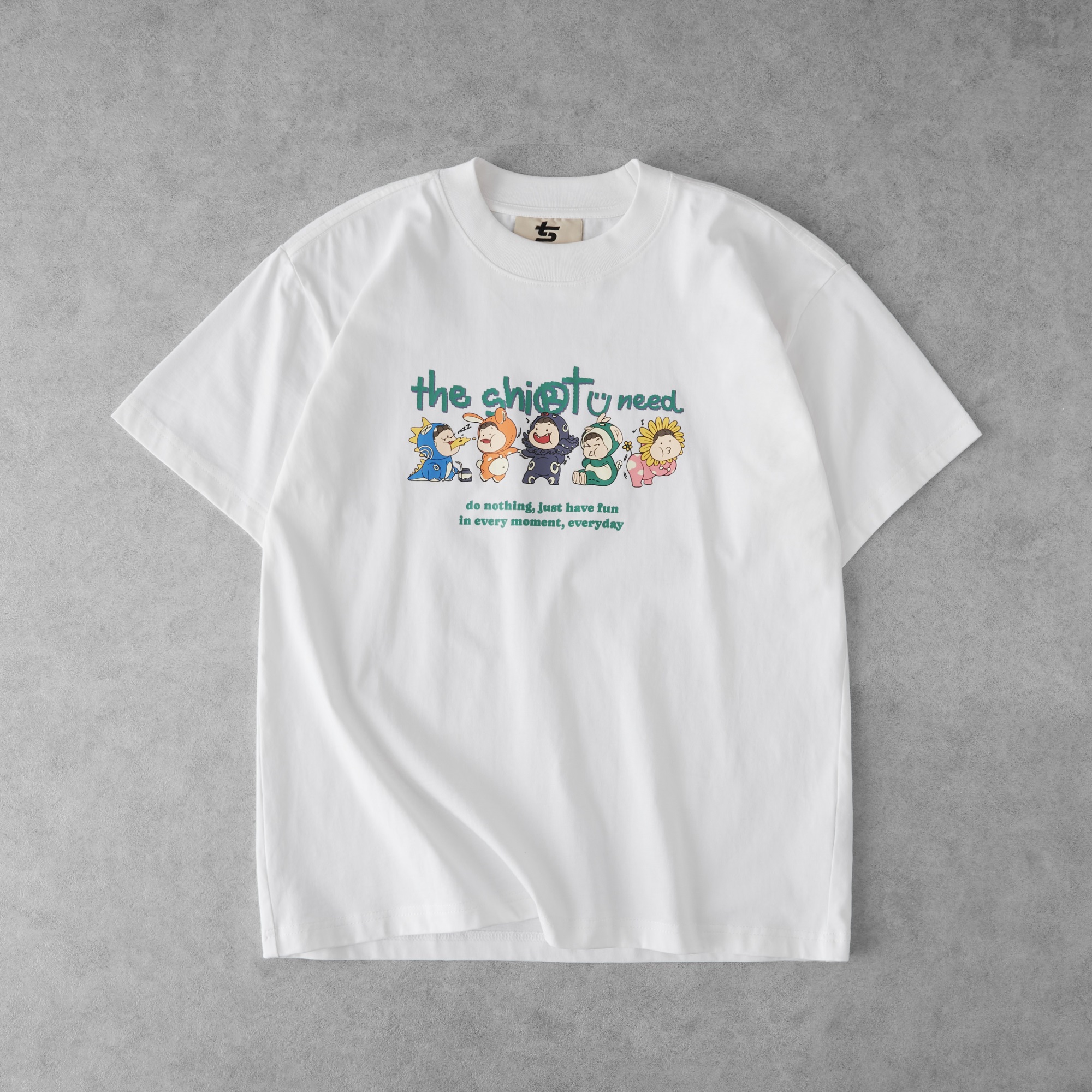 Mô tả Áo Thun TSUN MascotGang Tee - 5 Màu - [UNISEX] - In - Nam/Nữ - Local Brand - Streetwear - Đen/Trắng/Vàng/Hồng/Beige - 3