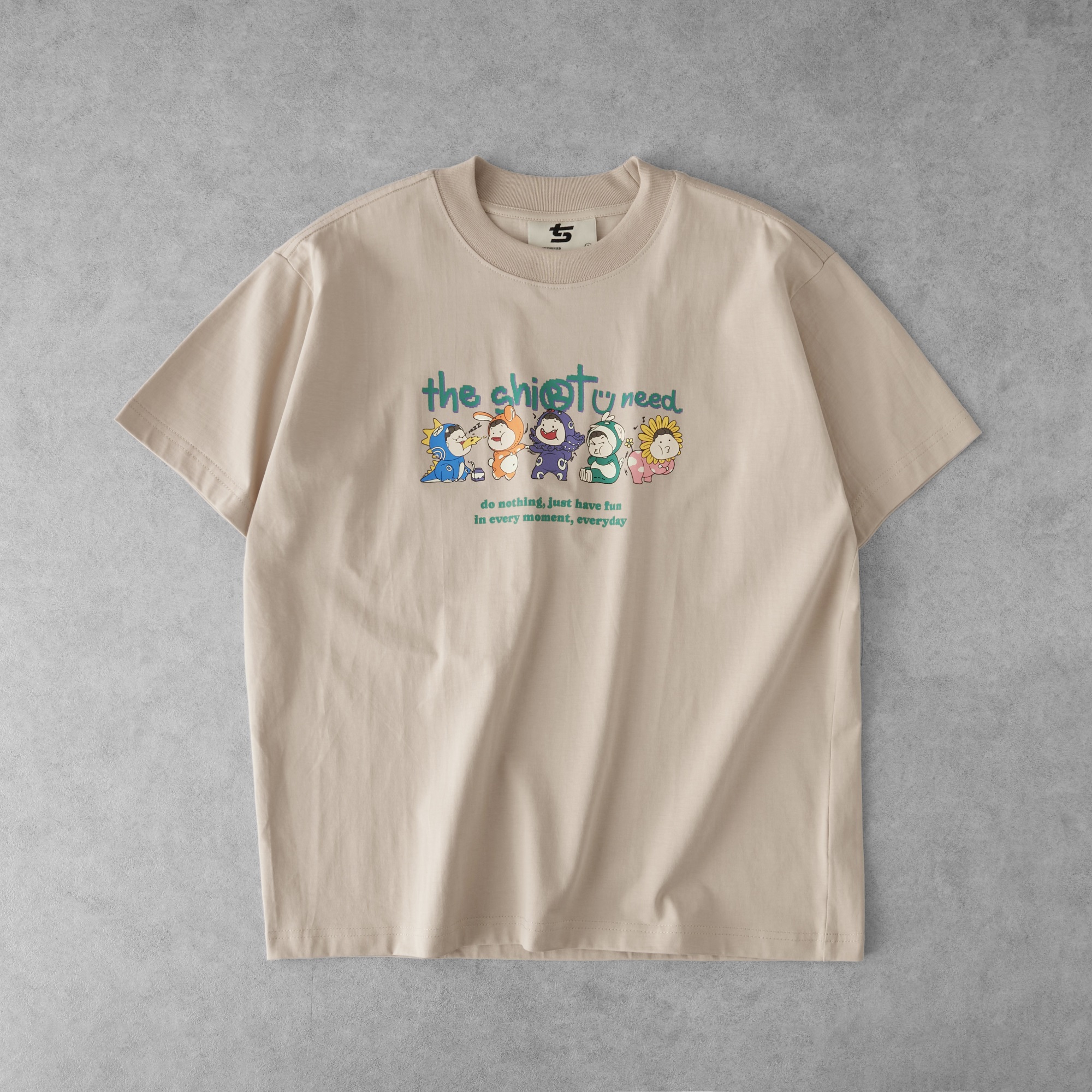 Mô tả Áo Thun TSUN MascotGang Tee - 5 Màu - [UNISEX] - In - Nam/Nữ - Local Brand - Streetwear - Đen/Trắng/Vàng/Hồng/Beige - 4