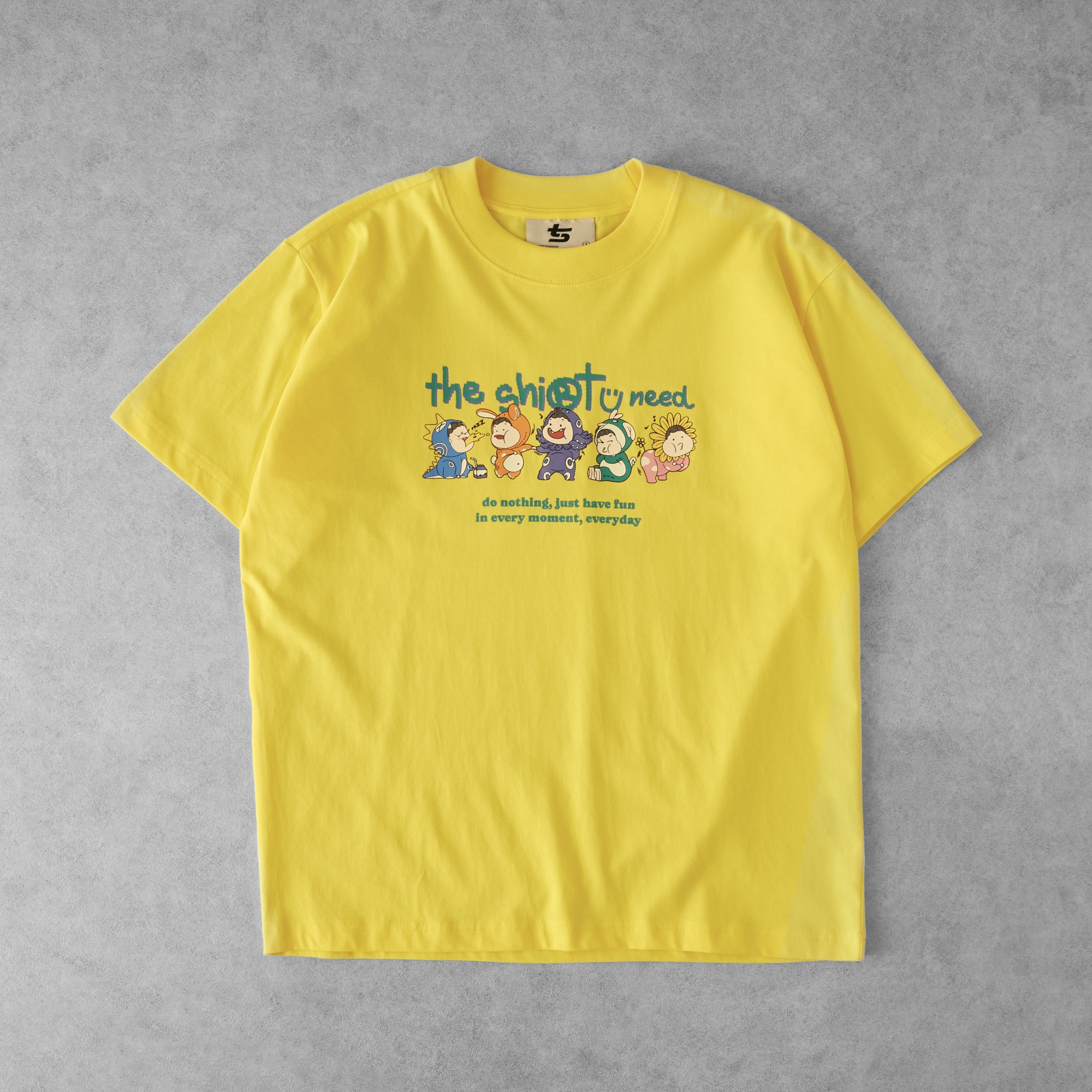 Mô tả Áo Thun TSUN MascotGang Tee - 5 Màu - [UNISEX] - In - Nam/Nữ - Local Brand - Streetwear - Đen/Trắng/Vàng/Hồng/Beige - 6