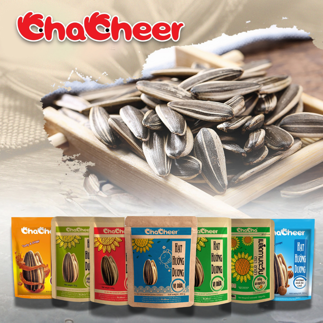 Mô tả Thùng Hạt Hướng Dương CHACHEER Nhập Khẩu - 1