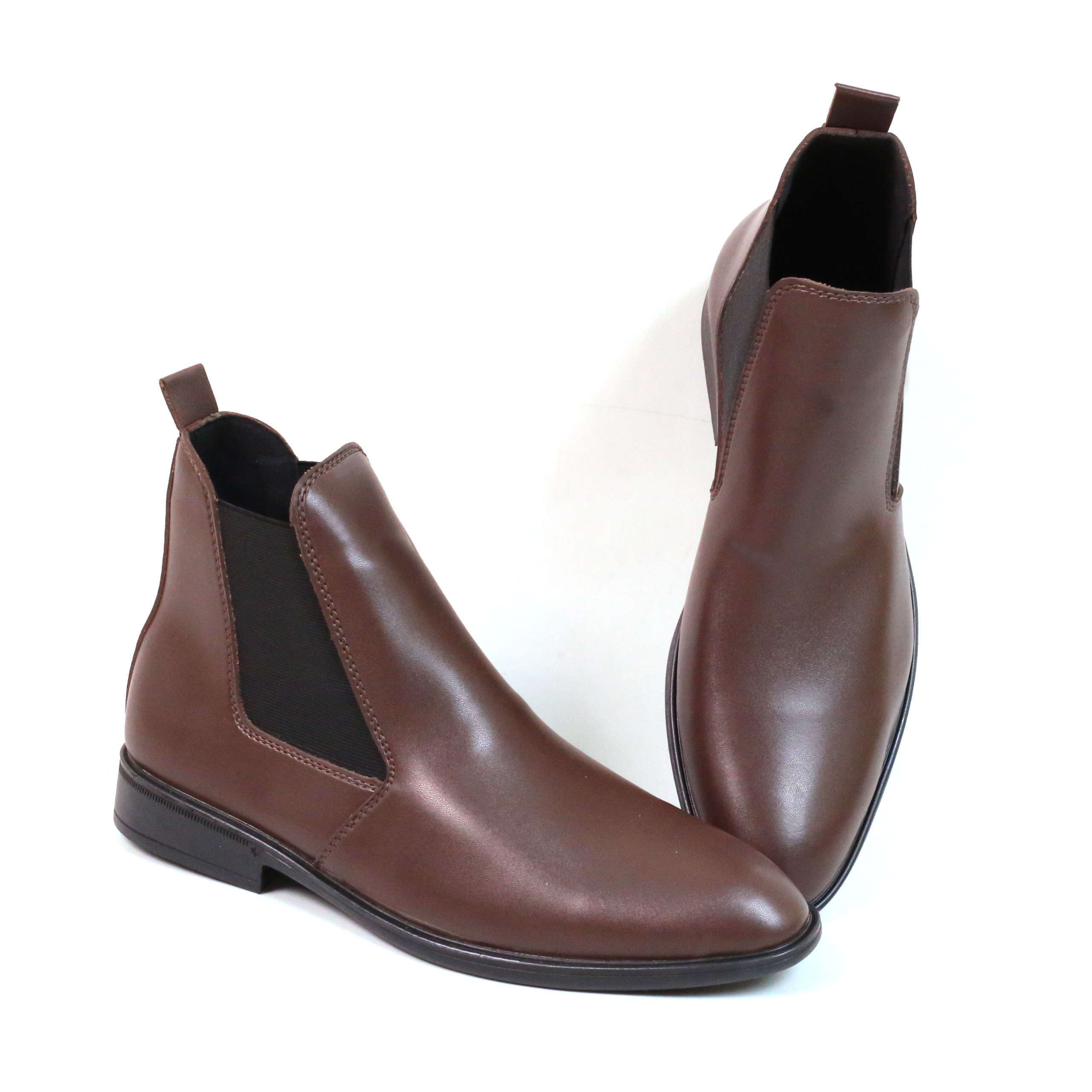 Mô tả Giày da chelsea boots Inichi G1071 da loại tốt, có may đế - 5