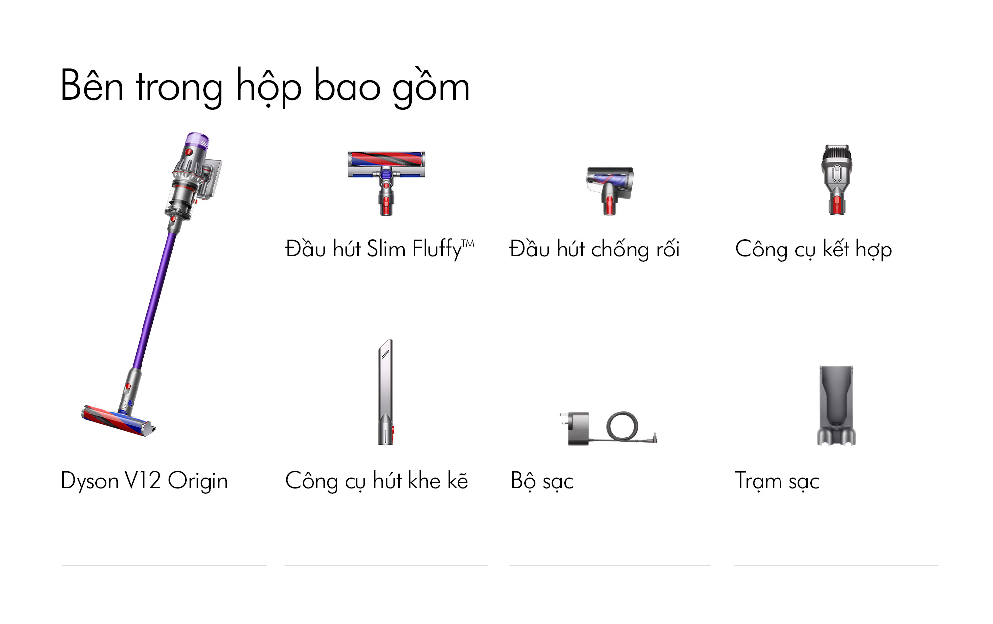 Mô tả Máy hút bụi không dây Dyson V12 Origin - 3