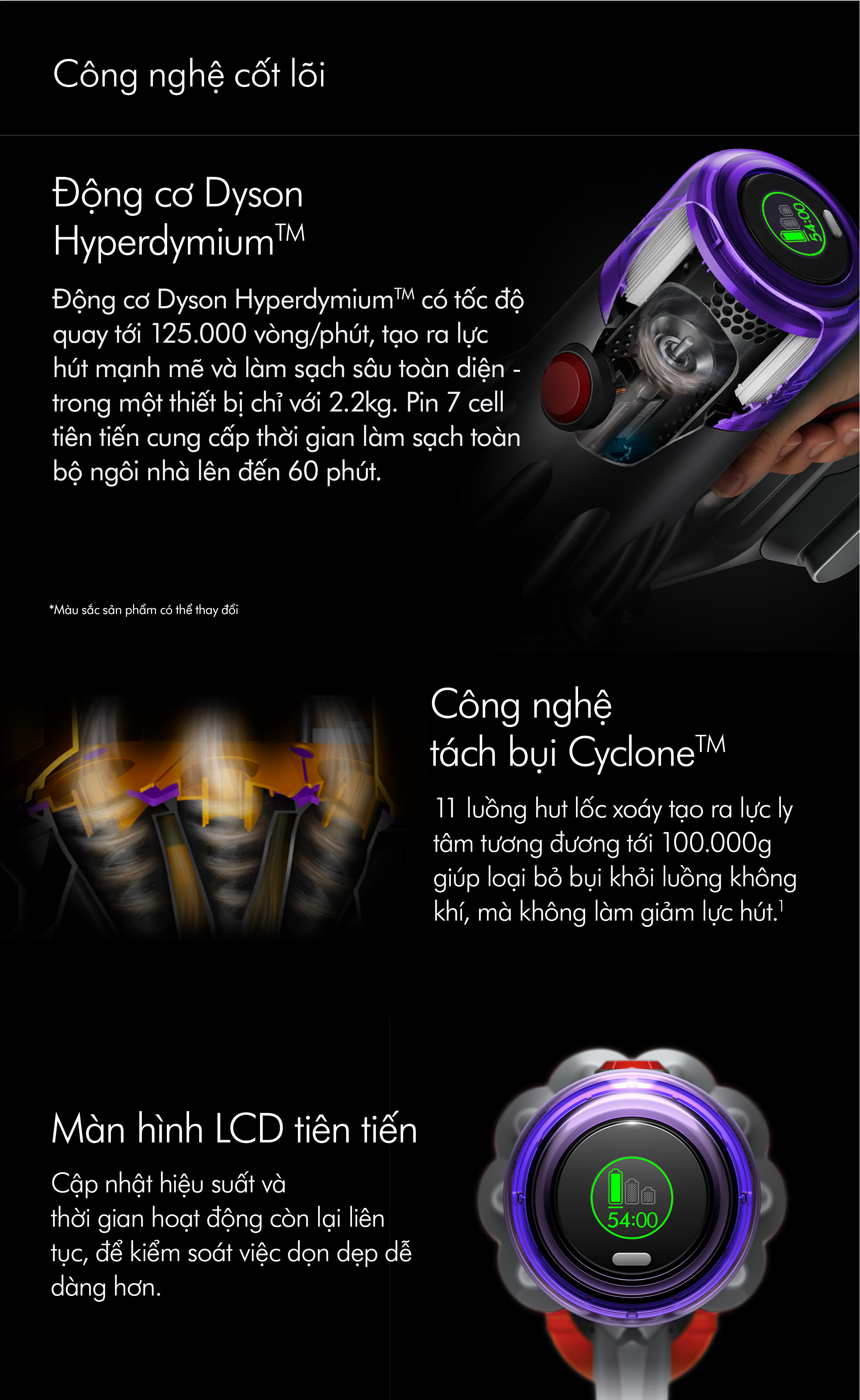 Mô tả Máy hút bụi không dây Dyson V12 Origin - 6