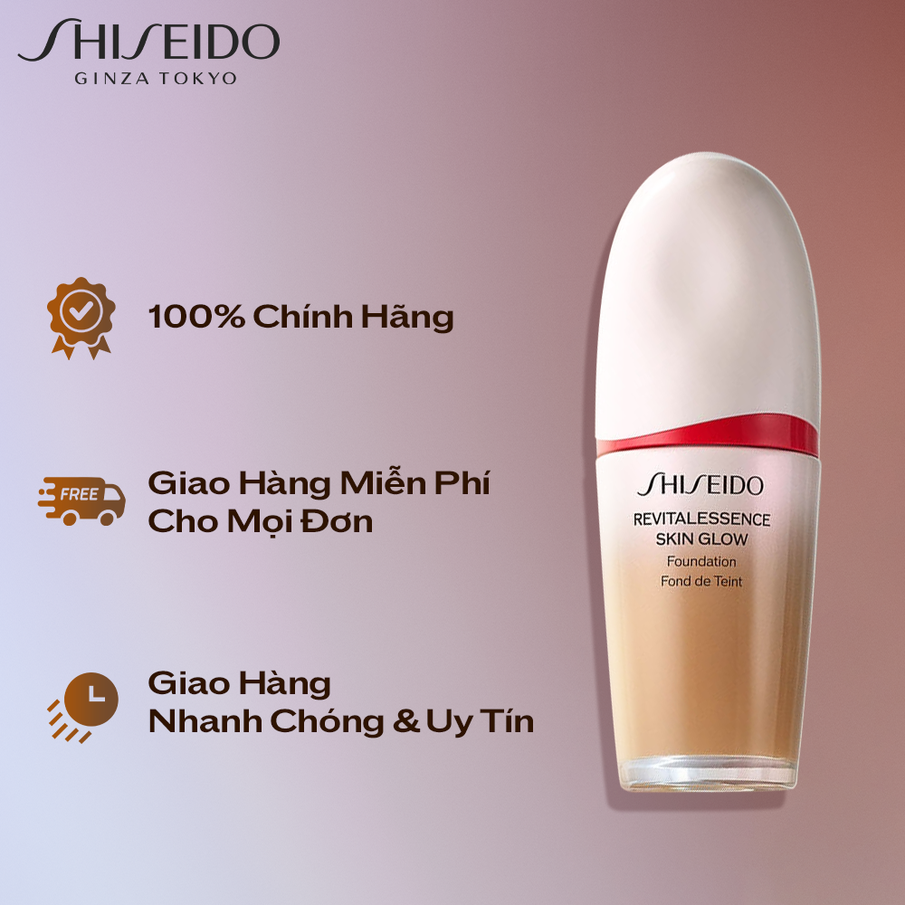 Mô tả Kem nền Shiseido Revitalessence Skin Glow Foundation 30ml - 6