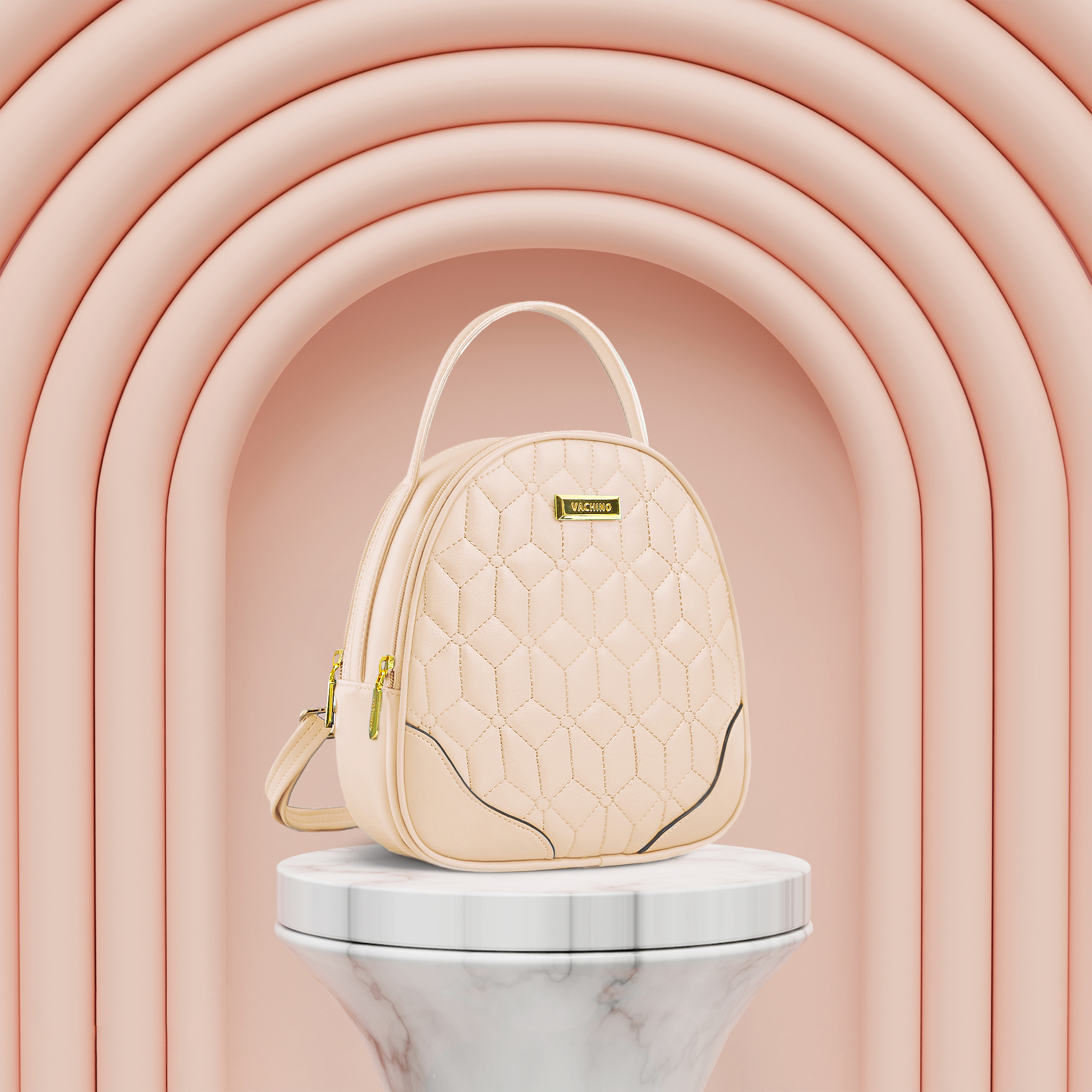 Mô tả Balo da nữ Shaulder Bag thời trang cao cấp VACHINO-BG013 - 1