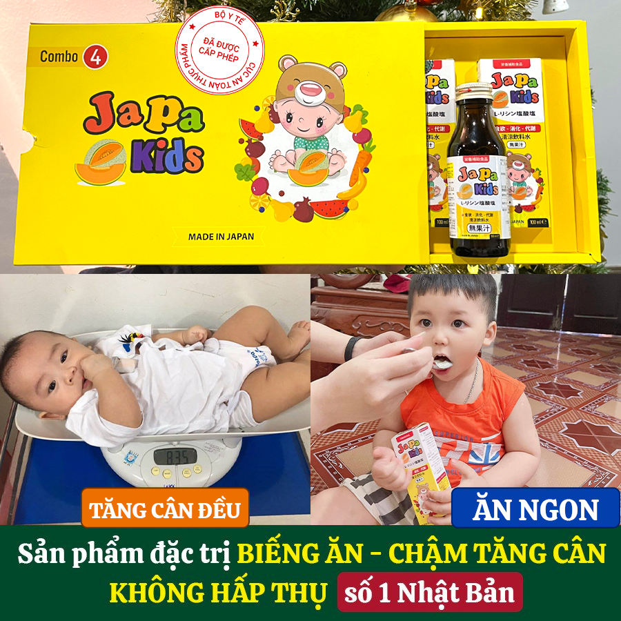 Mô tả Mua 2 JAPA KIDS tặng 1 sữa Japa milk giúp con ăn ngon hấp thụ tốt tăng cân đều nhập khẩu Nhật Bản - 1