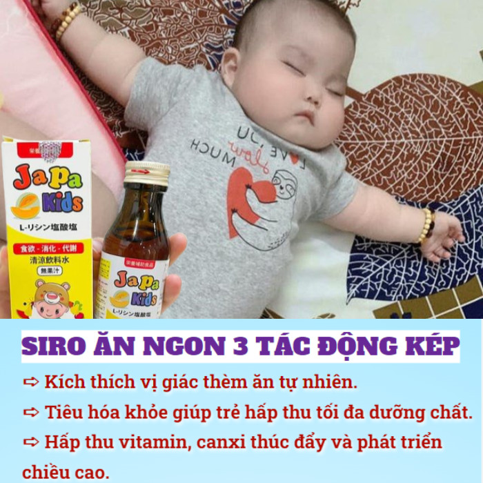 Mô tả Mua 2 JAPA KIDS tặng 1 sữa Japa milk giúp con ăn ngon hấp thụ tốt tăng cân đều nhập khẩu Nhật Bản - 2