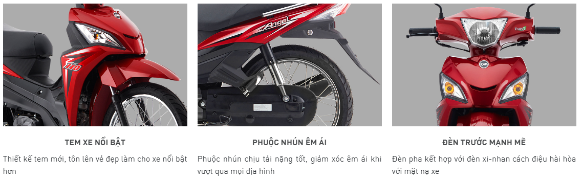 Xe máy SYM Angel 110 New 2024 | Shopee Việt Nam