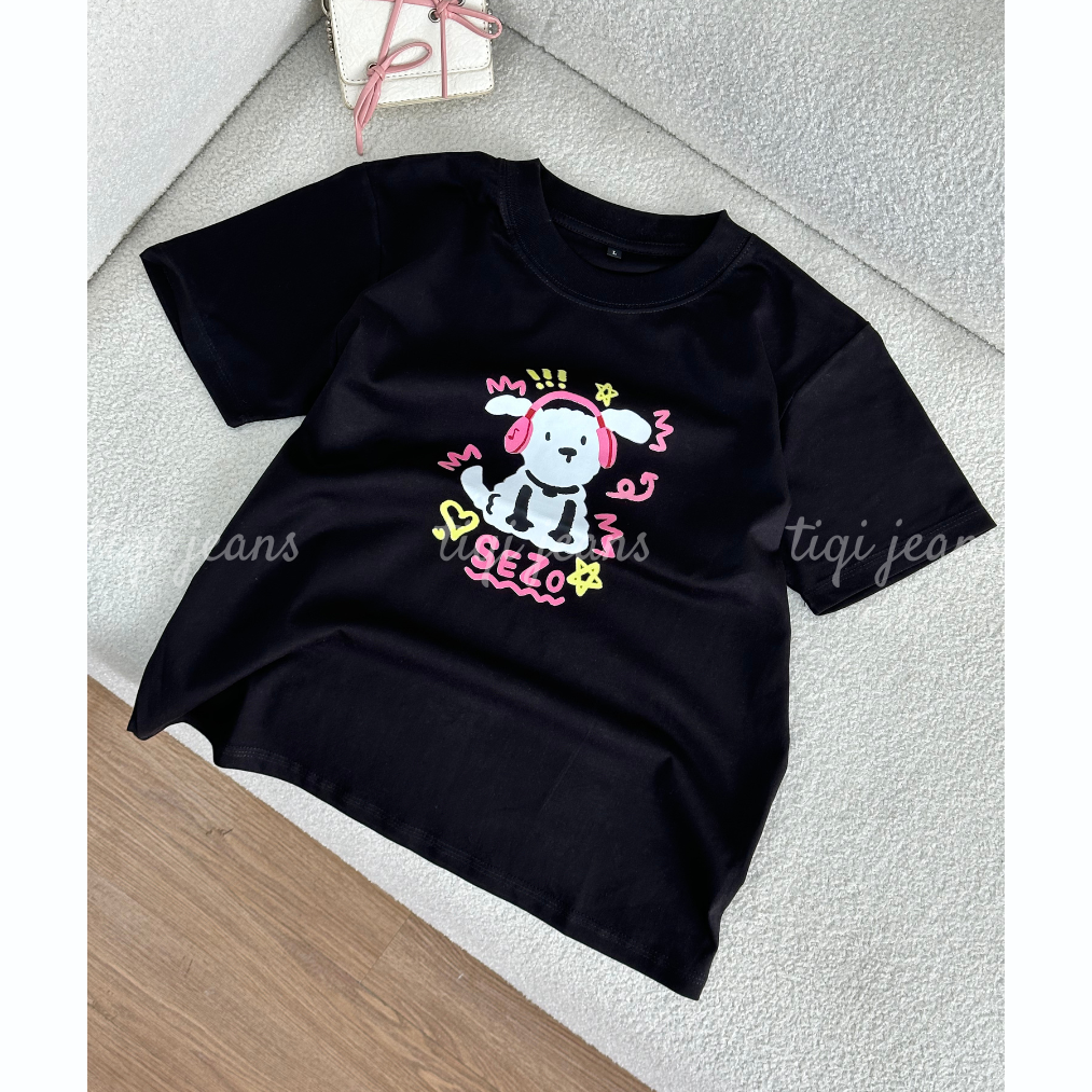 Mô tả Áo babytee cún sezo dễ thương TiQi Jeans AB-10 - 1