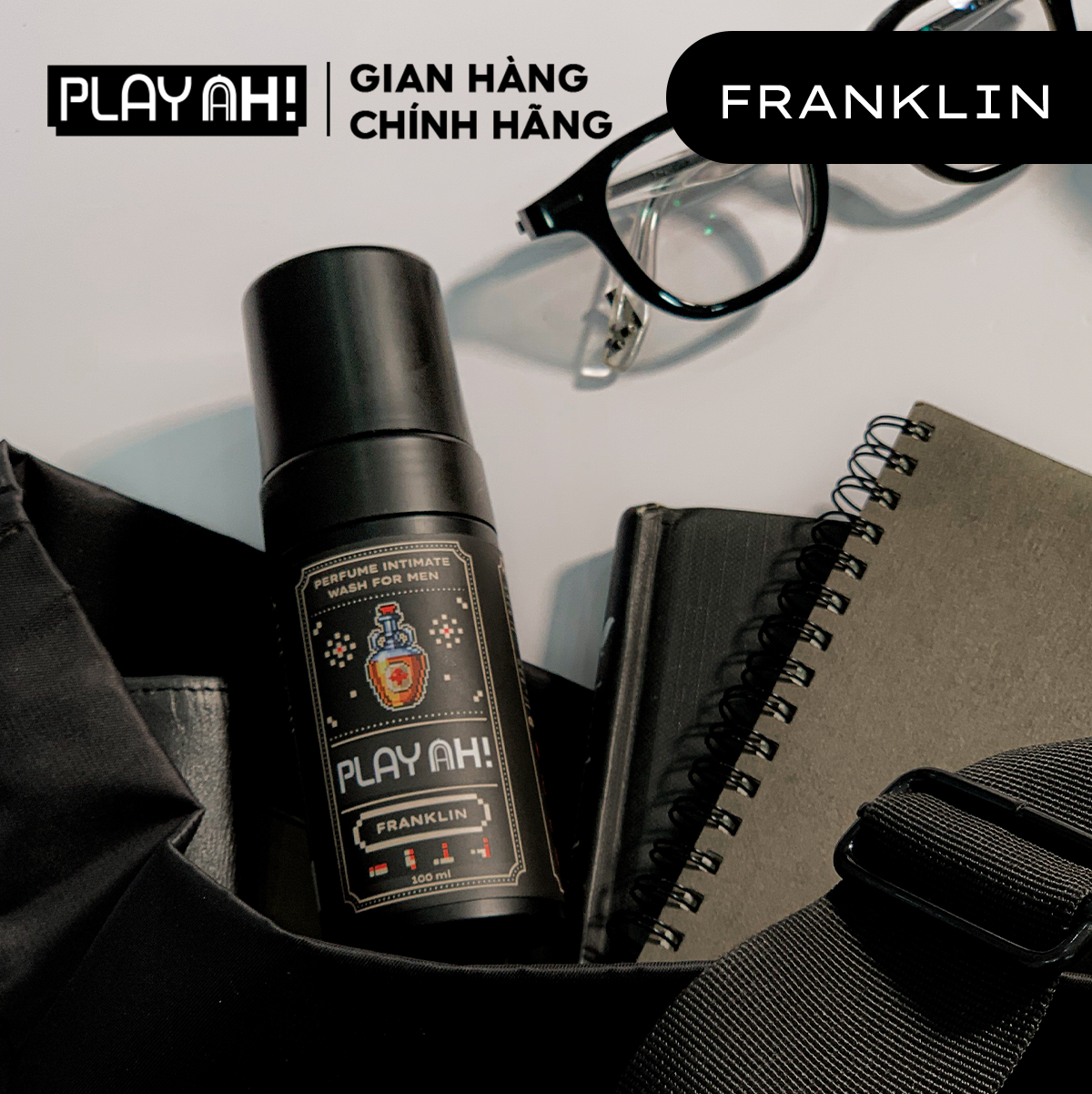 Dung dịch vệ sinh nam PlayAh! Franklin