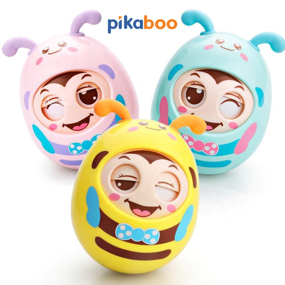 Mô tả Đồ chơi lật đật Pikaboo, các kiểu hình xinh xắn, tích hợp 3 in 1, âm thanh vui nhộn, có gặm nướu - 6