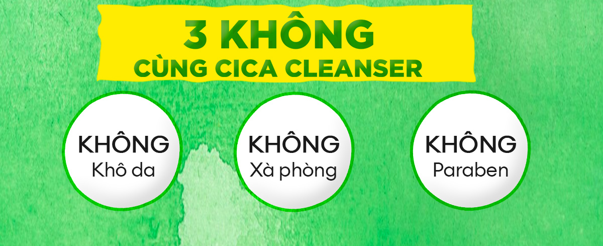 Mô tả Sữa Rửa Mặt Rau Má AHA/BHA/PHA Sạch Sâu, Ẩm Mịn, Không Khô Da - G.G.G Cica Deep Foam Cleanser 125g - 6
