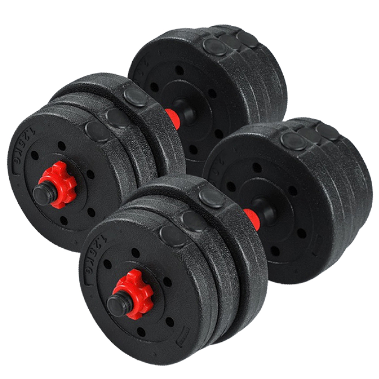 Mô tả BG-Bộ tạ, miếng tạ 20kg kèm bộ quai tạ ấm đa năng, chất liệu PVC cao cấp - 8